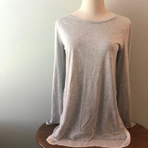 Chelsea 28 Long Sleeve Tee - Grey